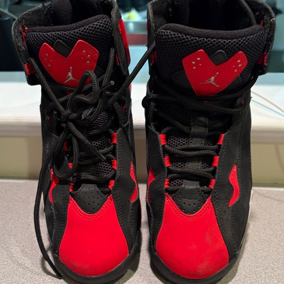 Jordan Other - Jordan Kids Black and Red Sneakers